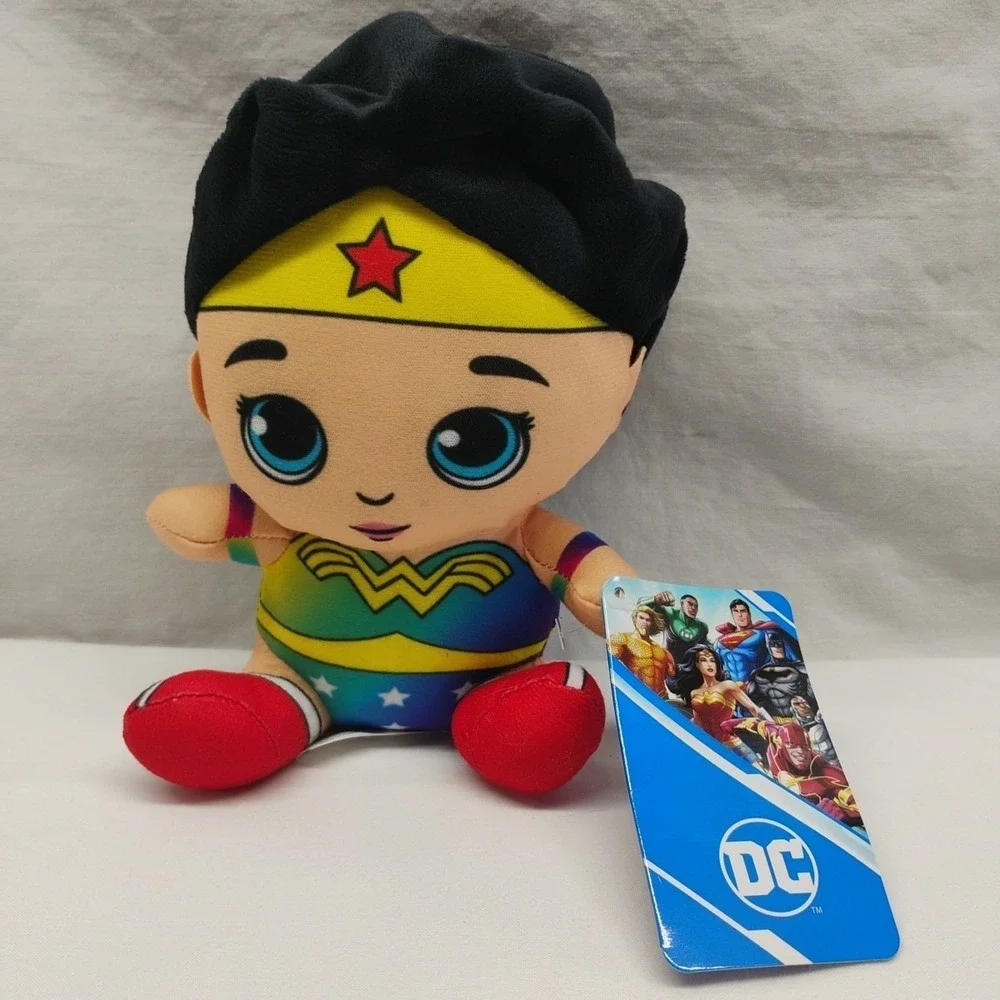 NWT DC Comics Justice League WONDER WOMAN Gradient Rainbow Toy Factory